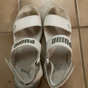 Extremely Dirty White Sandals